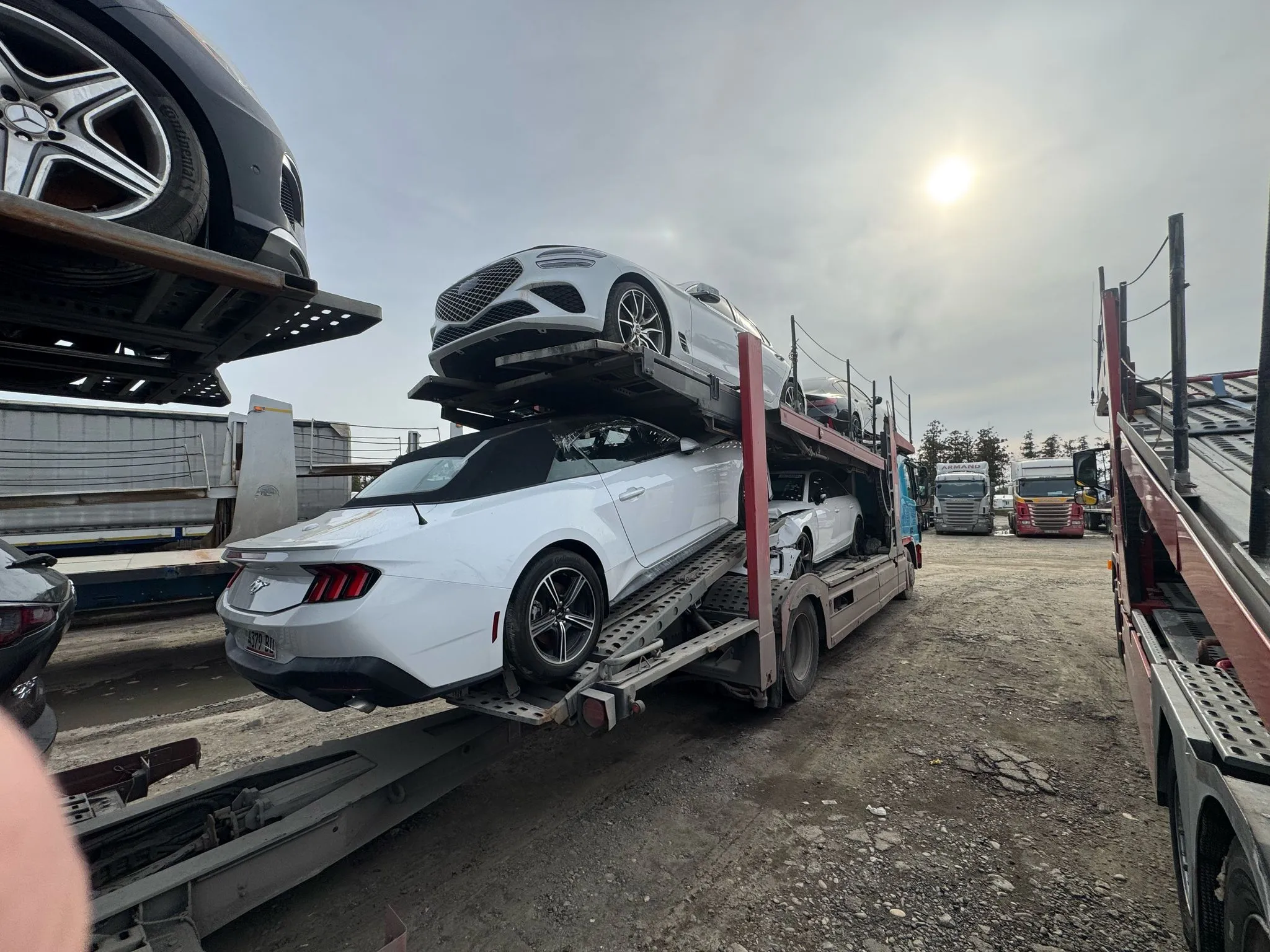 Доставка автомобилей из США на автовозе